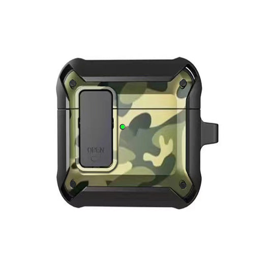 For Apple AirPods 1st 2016 AirPods 2nd 2019 Military Hybrid Case Cover