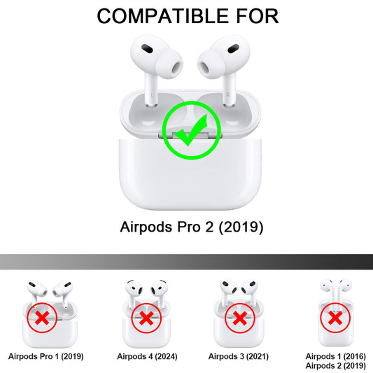 For Apple AirPods Pro 2nd 2019 TPU Silicon Case Cover