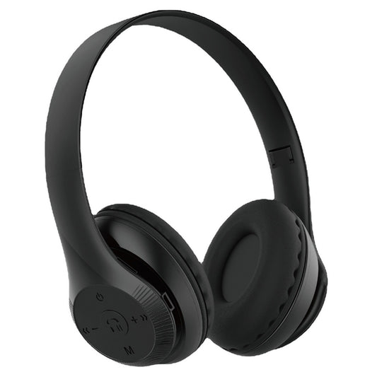 Wireless Bluetooth Headphones, Over Ear Foldable Gaming Headset, Built-in Microphone 1FM 1SD Card Slot, High-Fidelity Sound for Universal Cell Phone and Bluetooth Device BTEP-HDSET-ST95