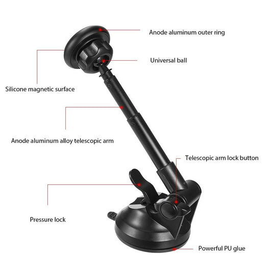 Car Magnetic Phone Holder Mount for Car Windshield Dashboard CHD08