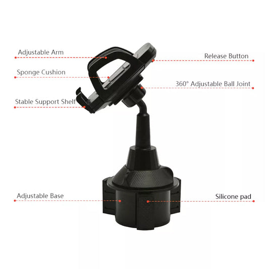 Car Cup Holder Phone Mount CHD12