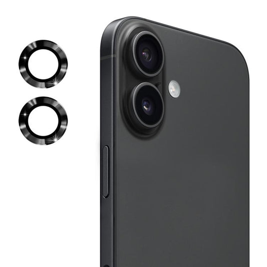 For iPhone 17 Single Metal Ring Camera Lens Tempered Glass Screen Protector CMA002