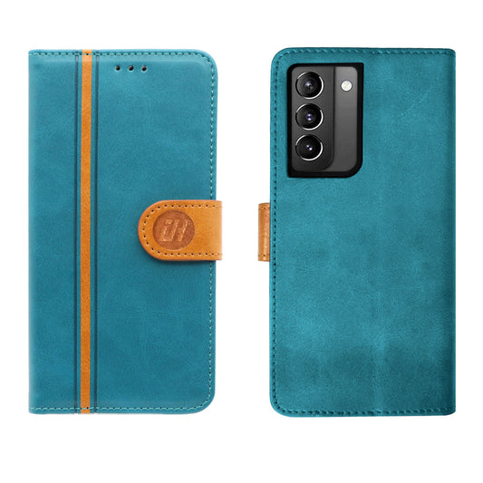 For Galaxy S21 Plus Case Leather Flip Wallet Cover FWC104