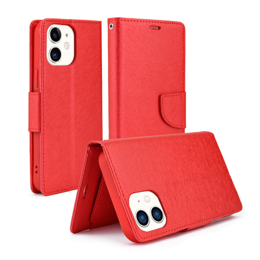 For iPhone 12 Case Leather Flip Wallet Cover FWC120