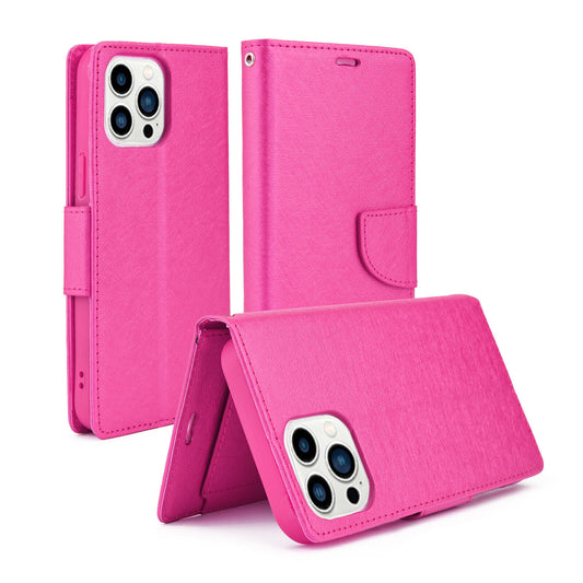 For iPhone 12 Pro Max Case Leather Flip Wallet Cover FWC120