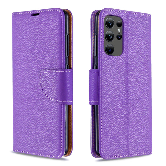 For Galaxy S24 Ultra Case Leather Flip Wallet Cover FWC134