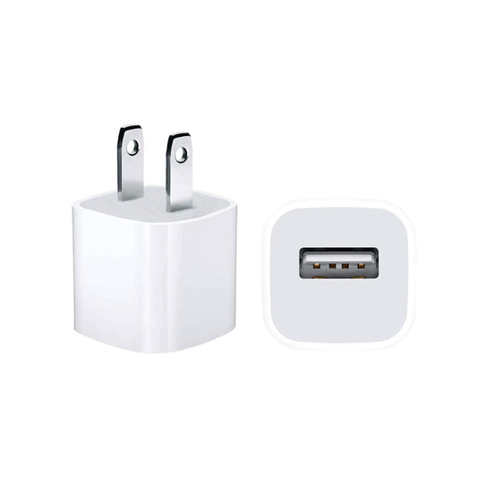 Single USB Port 5W Wall Charger Home Power Adapter Cube B Grade