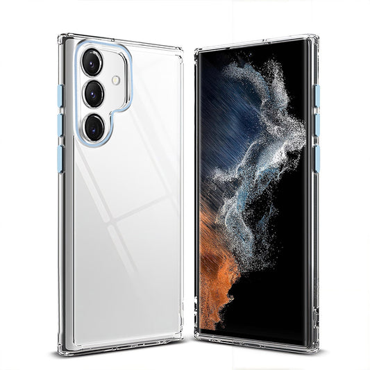 For Galaxy S24 Plus Case with Camera Protective Clear Hard Cover HDL124