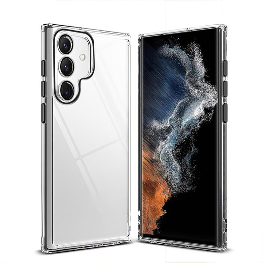 For Galaxy S24 Case with Camera Protective Clear Hard Cover HDL124