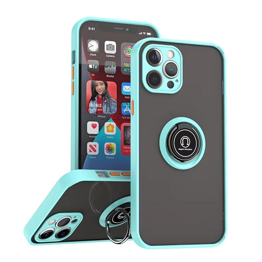 For iPhone 14 Pro Max Case with Magnetic Ring Hard Cover HDL99