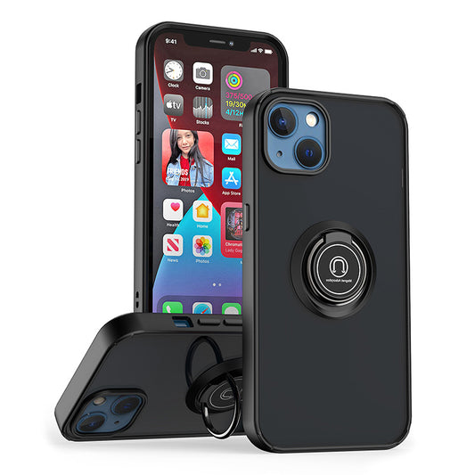 For iPhone 15 Case with Magnetic Ring Hard Cover HDL99