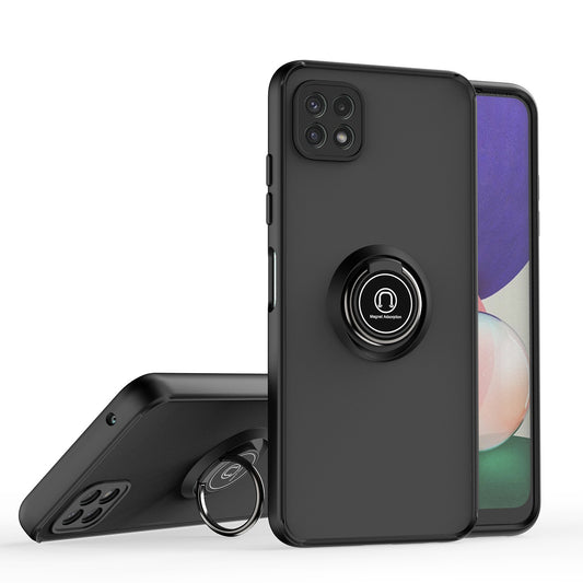 For Galaxy A22 Case with Magnetic Ring Hard Cover HDL99