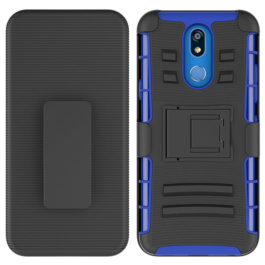 For LG K40 Case with Combo Clip Holster Cover HPC43