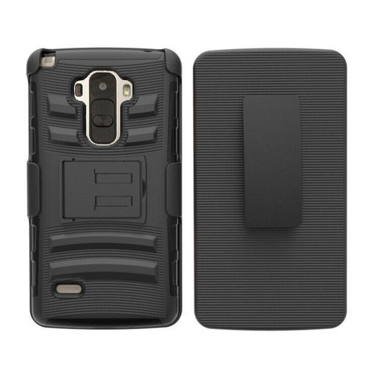 For LG G Stylo LS770 Case with Combo Clip Holster Cover HPC43