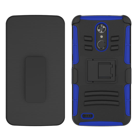 For ZTE N9560 Max XL Case with Combo Clip Holster Cover HPC43