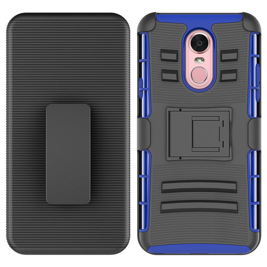 For LG Stylo 4 Case with Combo Clip Holster Cover HPC43