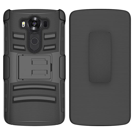For LG V10 Case with Combo Clip Holster Cover HPC43