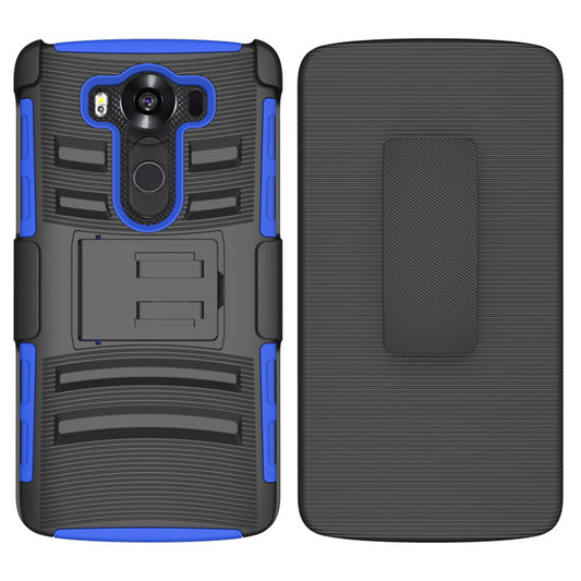 For LG V10 Case with Combo Clip Holster Cover HPC43