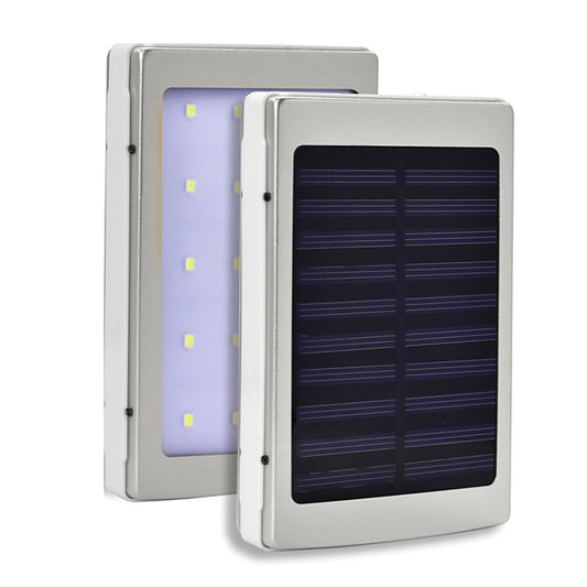 30000mAh Power Bank Solar Charging Portable Charger with LED Flashlight