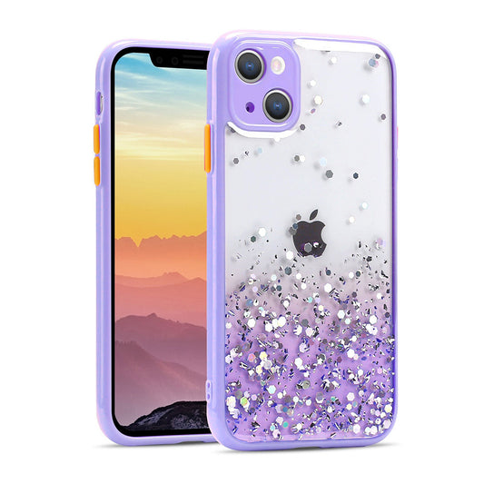 For iPhone 13 Case with Bling Rhinestones Soft Cover SFL103