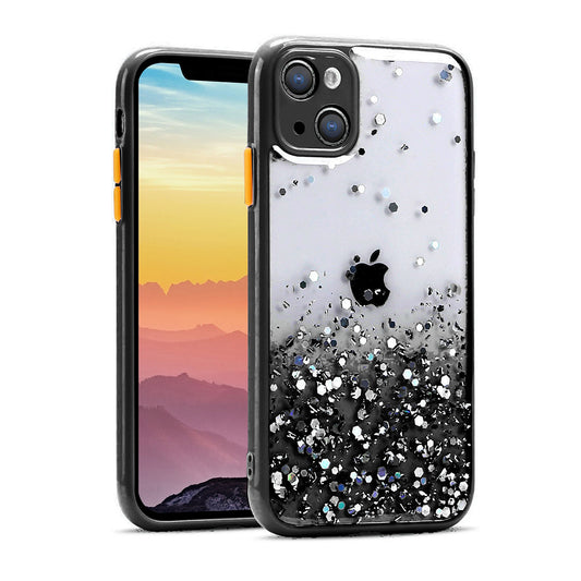 For iPhone 13 Case with Bling Rhinestones Soft Cover SFL103