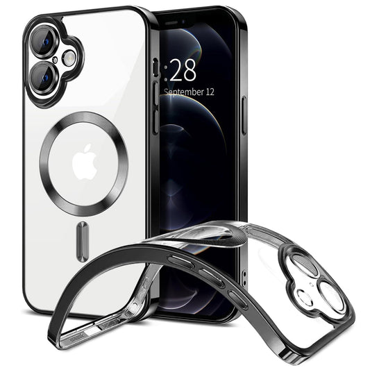 For Apple iPhone 17 Case Slim Clear Transparent Shockproof Soft Cover 6.3-inch SFL113