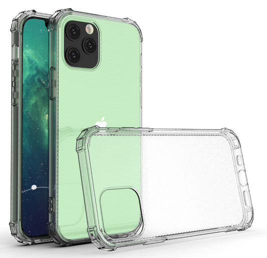 For iPhone 16 Pro Case with Air Cushion Clear Transparent Soft Cover SFL74
