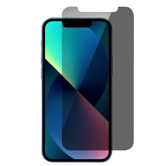 For iPhone 13 (6.1 inch) Anti-Spy Privacy Tempered Glass Screen Protector 2.5D Black