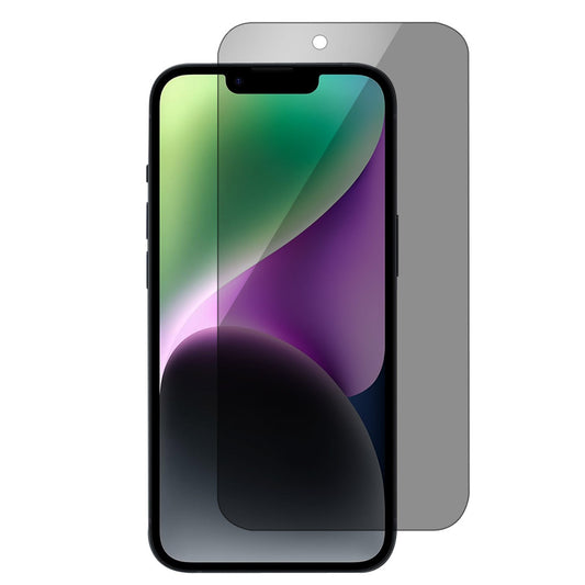 For iPhone 14 Plus (6.7 inch) Anti-Spy Privacy Tempered Glass Screen Protector 2.5D Black