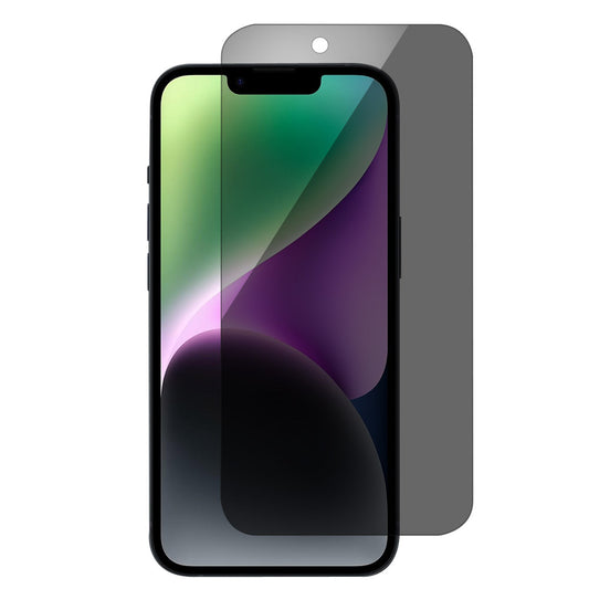 For iPhone 14 Pro Max (6.7 inch) Anti-Spy Privacy Tempered Glass Screen Protector 2.5D Black