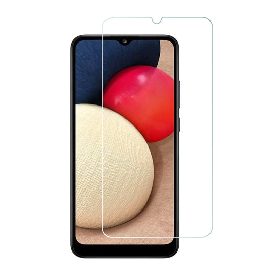 For Galaxy A02S (6.5 inch) Clear 2.5D Tempered Glass Screen Protector