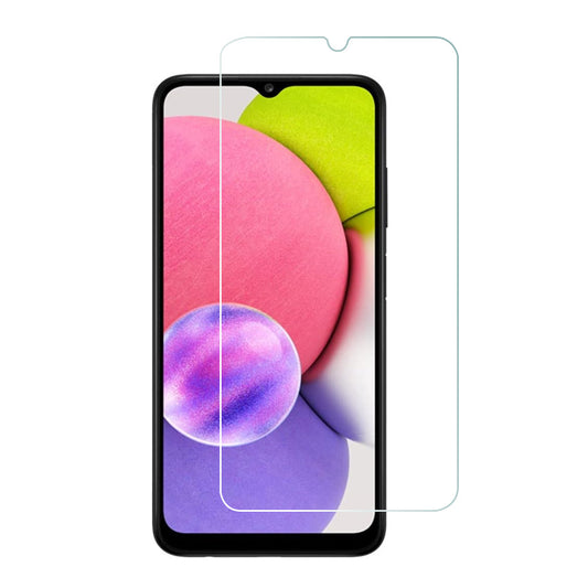 For Galaxy A03S (6.5 inch) Clear 2.5D Tempered Glass Screen Protector