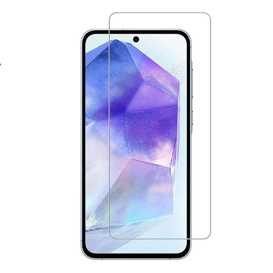 For Galaxy A55 5G (6.6 inch) Clear 2.5D Tempered Glass Screen Protector