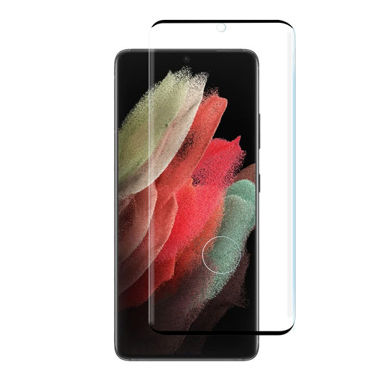 For Galaxy S21 Ultra (6.8 inch) Curved Full Coverage Tempered Glass Screen Protector