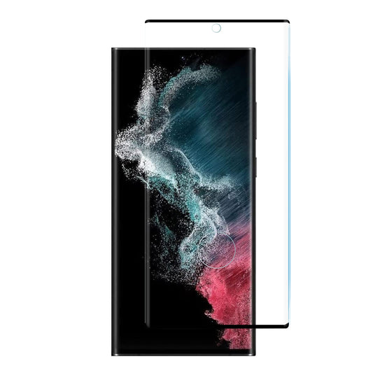 For Galaxy S22 Ultra (6.8 inch) Curved Full Coverage Tempered Glass Screen Protector