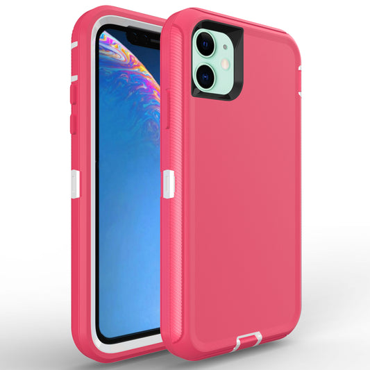 For iPhone 11 Case Heavy Duty Defender Cover with Belt Clip TRL32