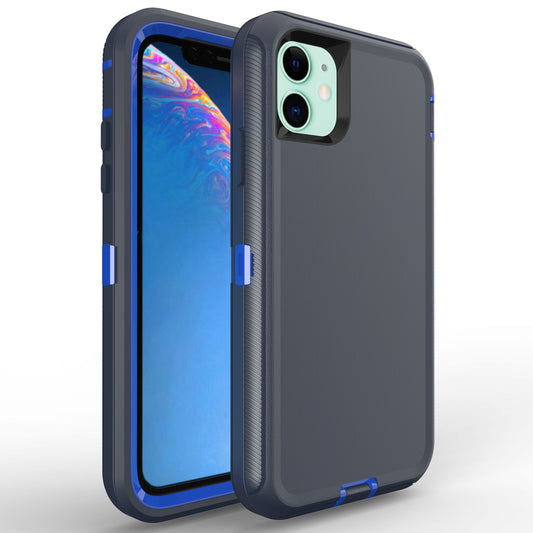 For iPhone 12 Case Heavy Duty Defender Cover with Belt Clip TRL32