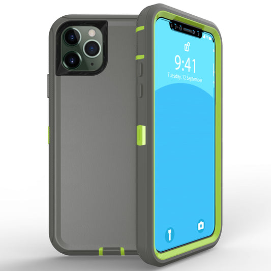 For iPhone 11 Pro Max Case Heavy Duty Defender Cover with Belt Clip TRL32