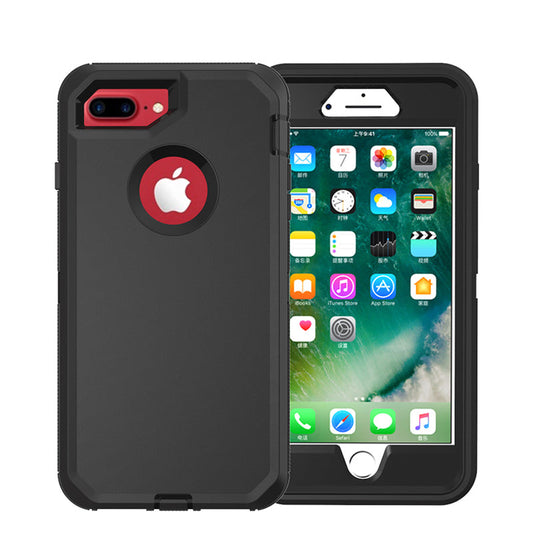 For iPhone 6 7 8 Plus Case Heavy Duty Defender Cover with Belt Clip TRL32