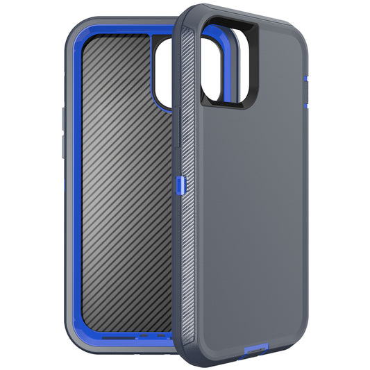 For iPhone 13 Pro Max Case Heavy Duty Defender Cover with Belt Clip TRL32