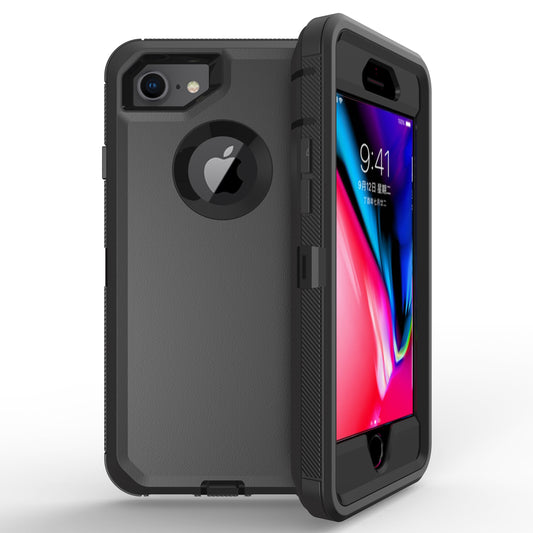 For iPhone SE2 6 7 8 Case Heavy Duty Defender Cover with Belt Clip TRL32