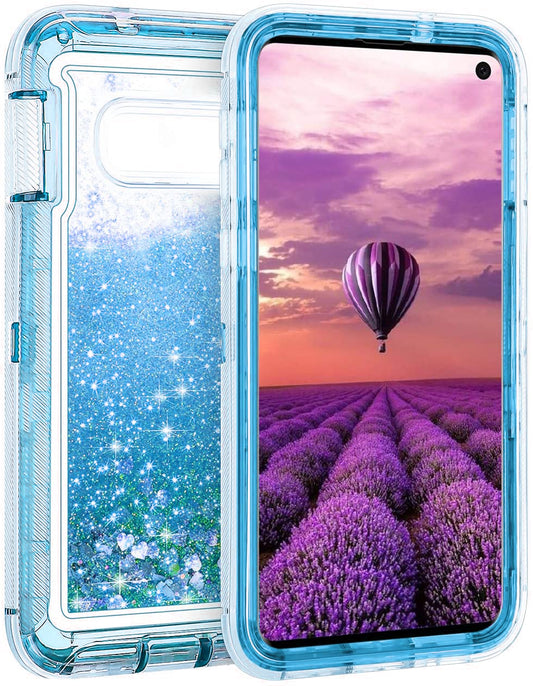 For Galaxy Note 8 Case Heavy Duty Defender Glitter Cover TRL56