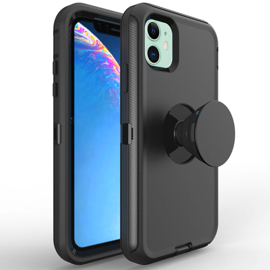 For iPhone 11 Case Heavy Duty Defender with Air Kickstand Cover TRL86