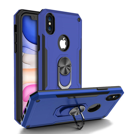 For iPhone X Xs Case with Magnetic Ring Holder Cover TWL89
