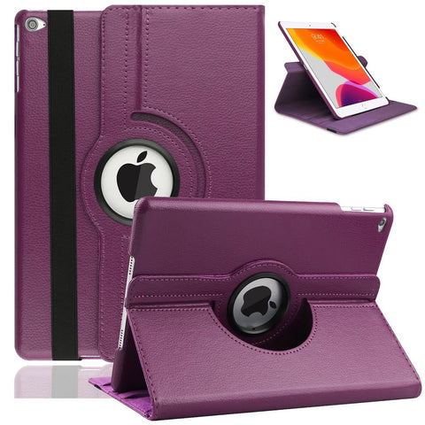 For iPad 5th 6th Air 1 Air 2 Case 9.7 inch 360 Degrees Rotating PU Leather Cover 360