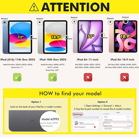 For Apple iPad 11th A16 2025 11 inch Tempered Glass Screen Protector