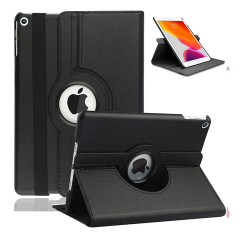 For iPad 7th 8th 9th Case 10.2 inch 360 Degrees Rotating PU Leather Cover 360