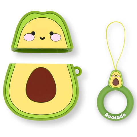 For Apple AirPods 1st 2016 AirPods 2nd 2019 Case Cover Avocado