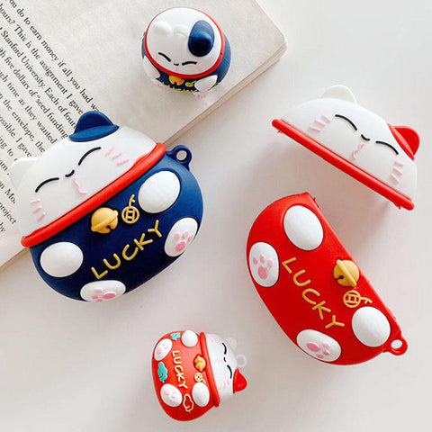 For Apple AirPods Pro 1st 2019 Case Cover Lucky Cat