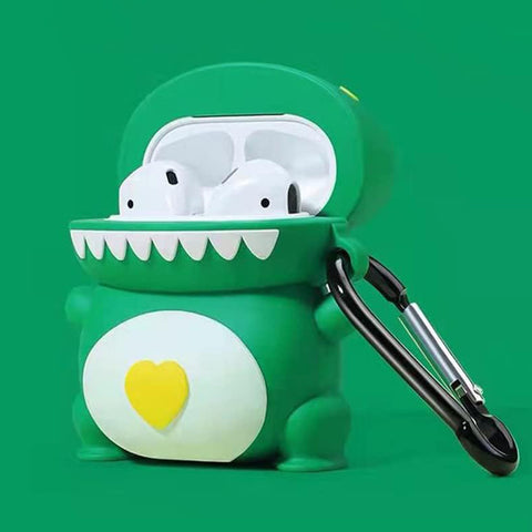 For Apple AirPods 1st 2016 AirPods 2nd 2019 Case Cover Dinosaur